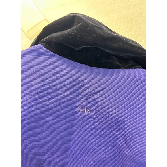 Vintage Nils Womens Purple Ski/Snowboard Jacket Size 10 Fits 8 Velvet Lining - Picture 4 of 7